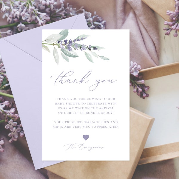 Lavender Baby Shower - Etsy