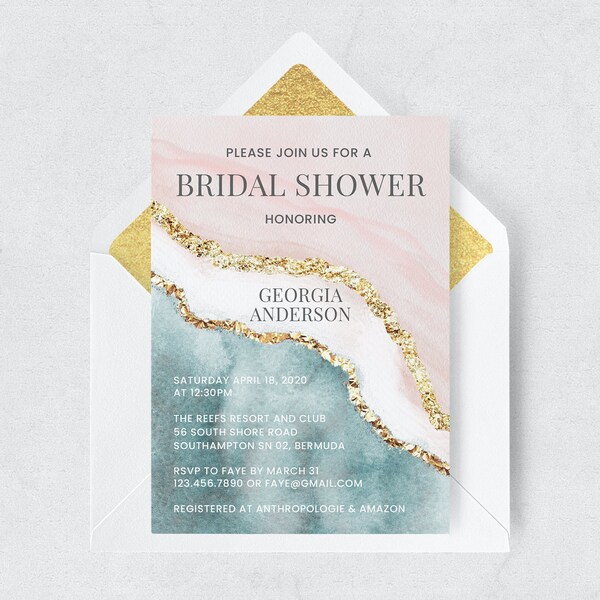 Beach Bridal Shower - Etsy