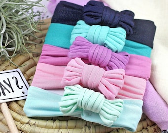 Baby bow hairband, many colors