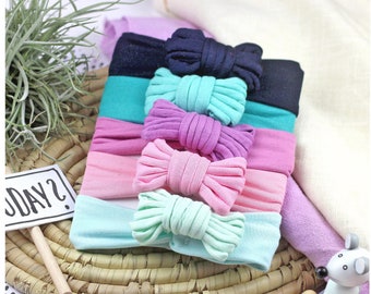 Baby bow hair band, many colors