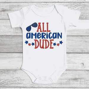 4. Juli Baby Onesie