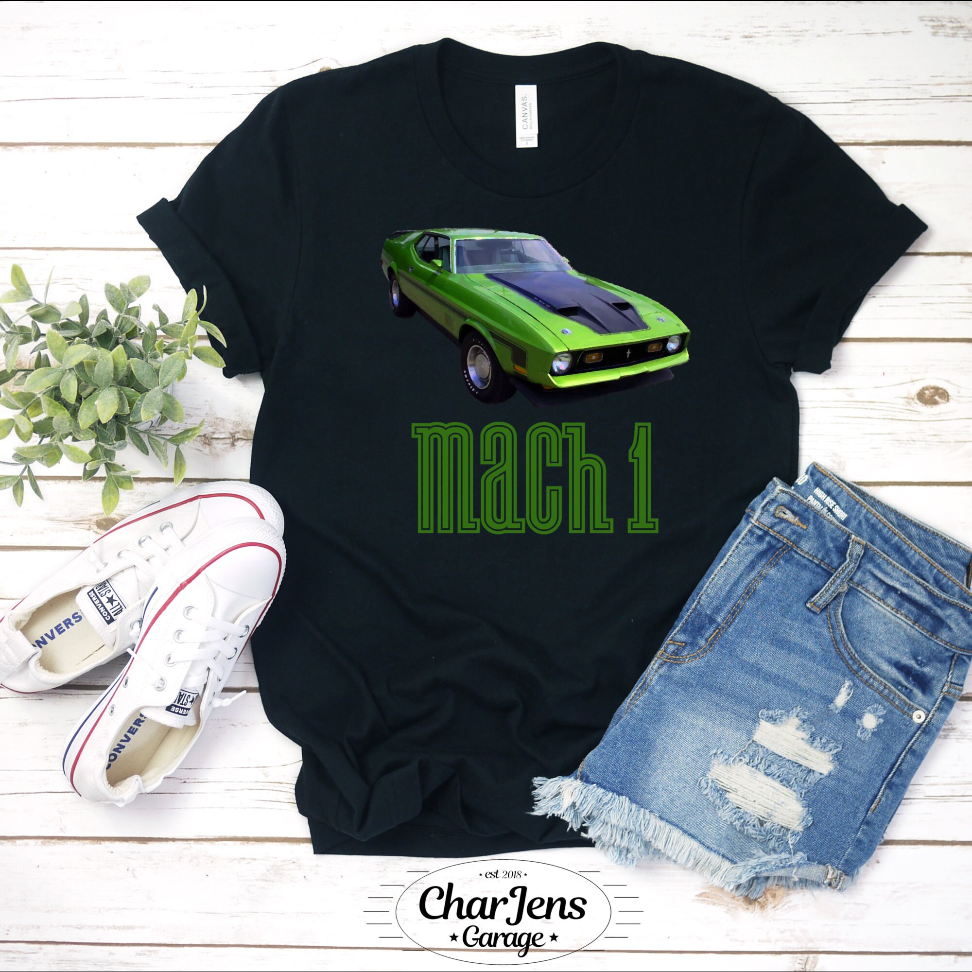 Kids Soft Cotton T Shirt Muscle-Car-SRT8 Stylish Crewneck Short Sleeve Tops Black