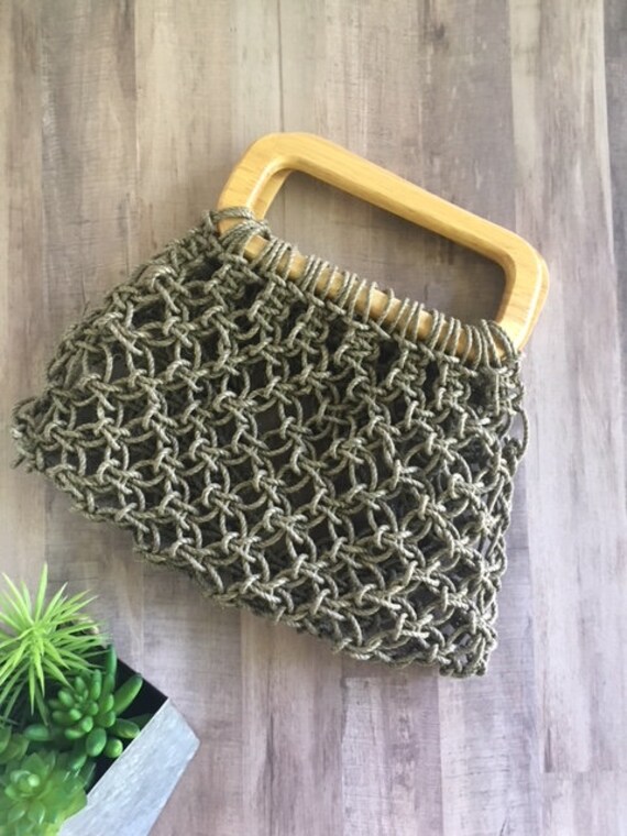 macrame bag etsy