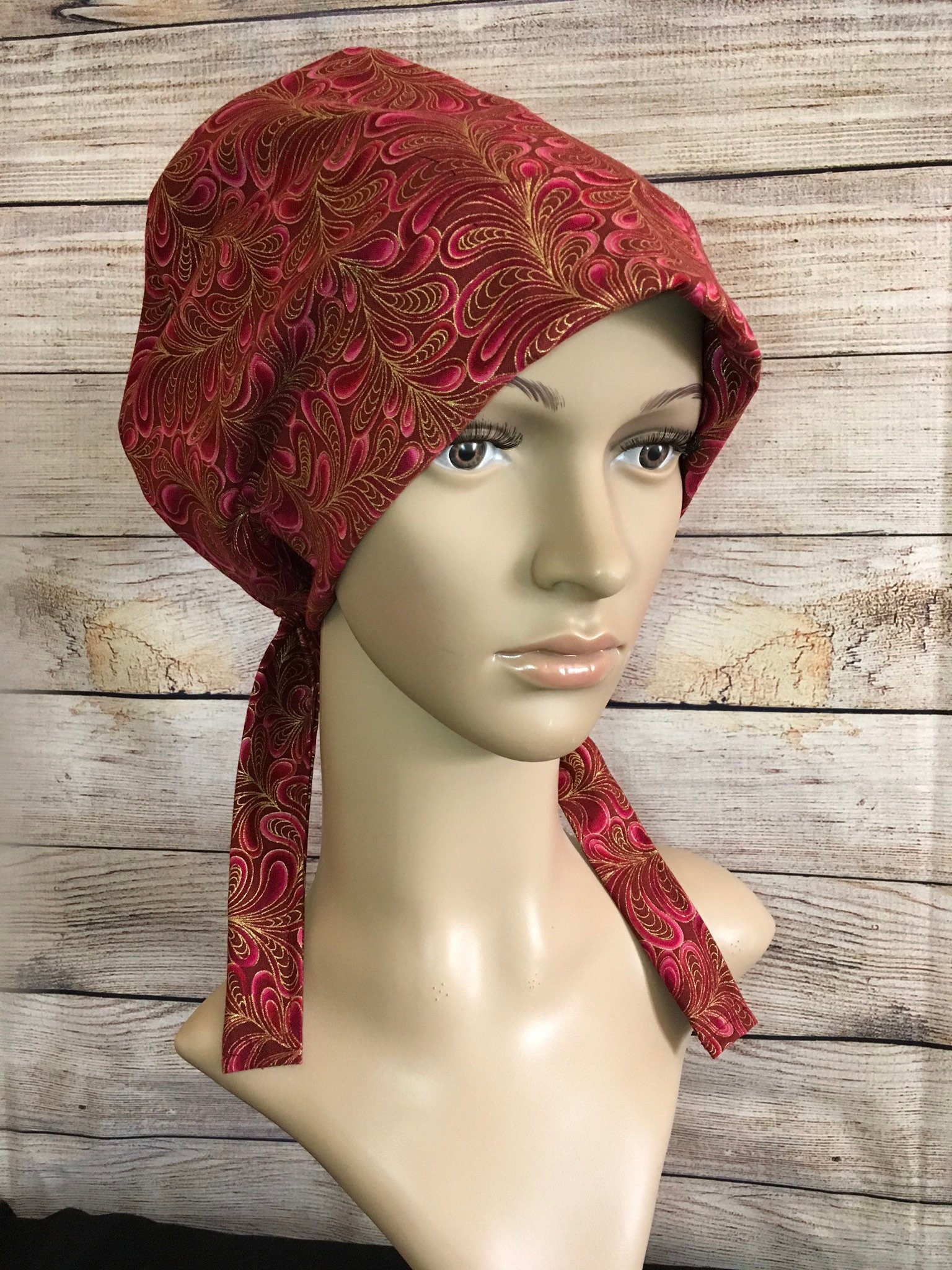 Majestic Swirls~ Surgical Scrub Cap~ Scrub Hats~ Scrub Caps for Women