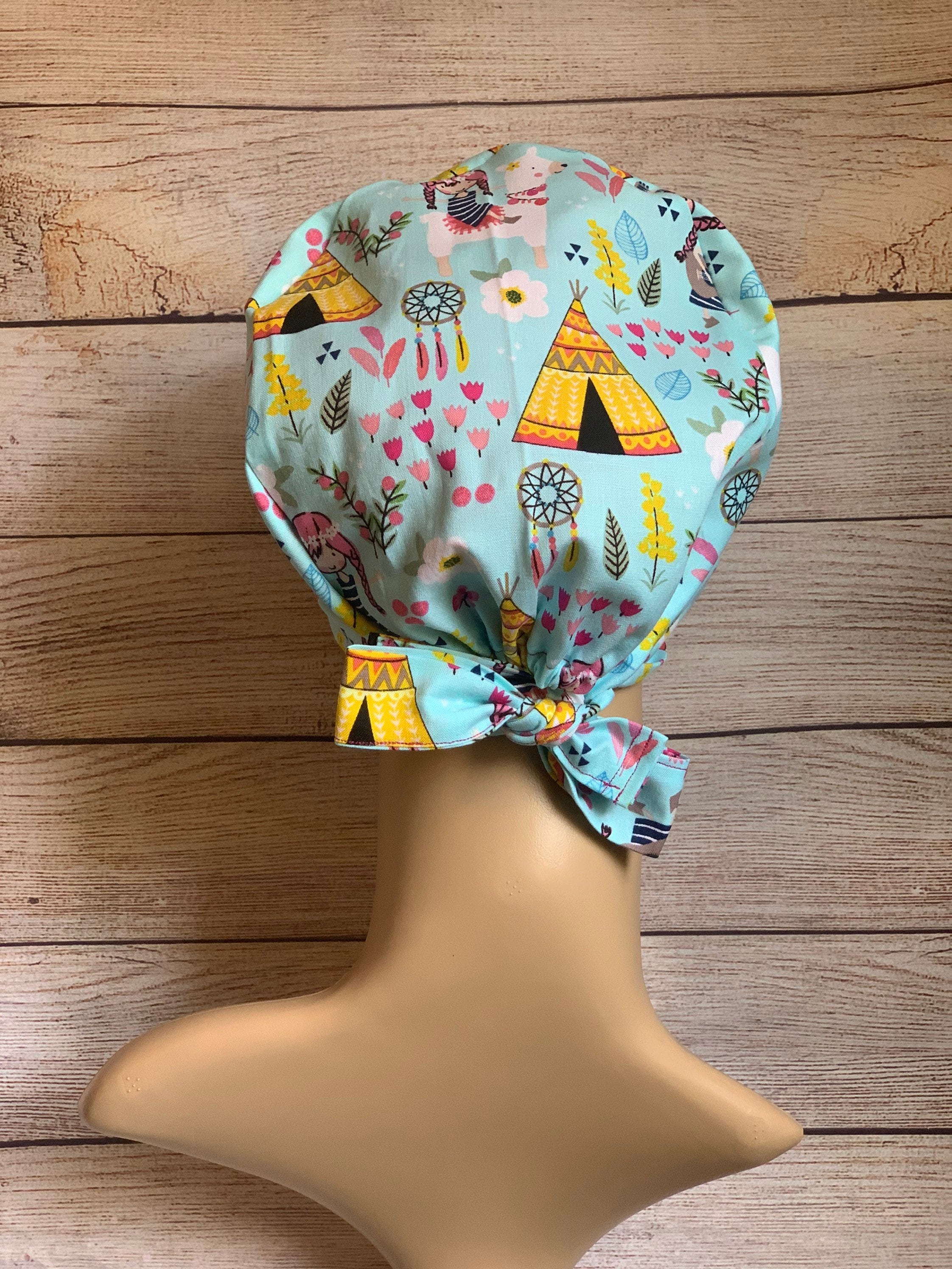 Hippie Chic Surgical Scrub Cap Scrub Hats Scrub Caps