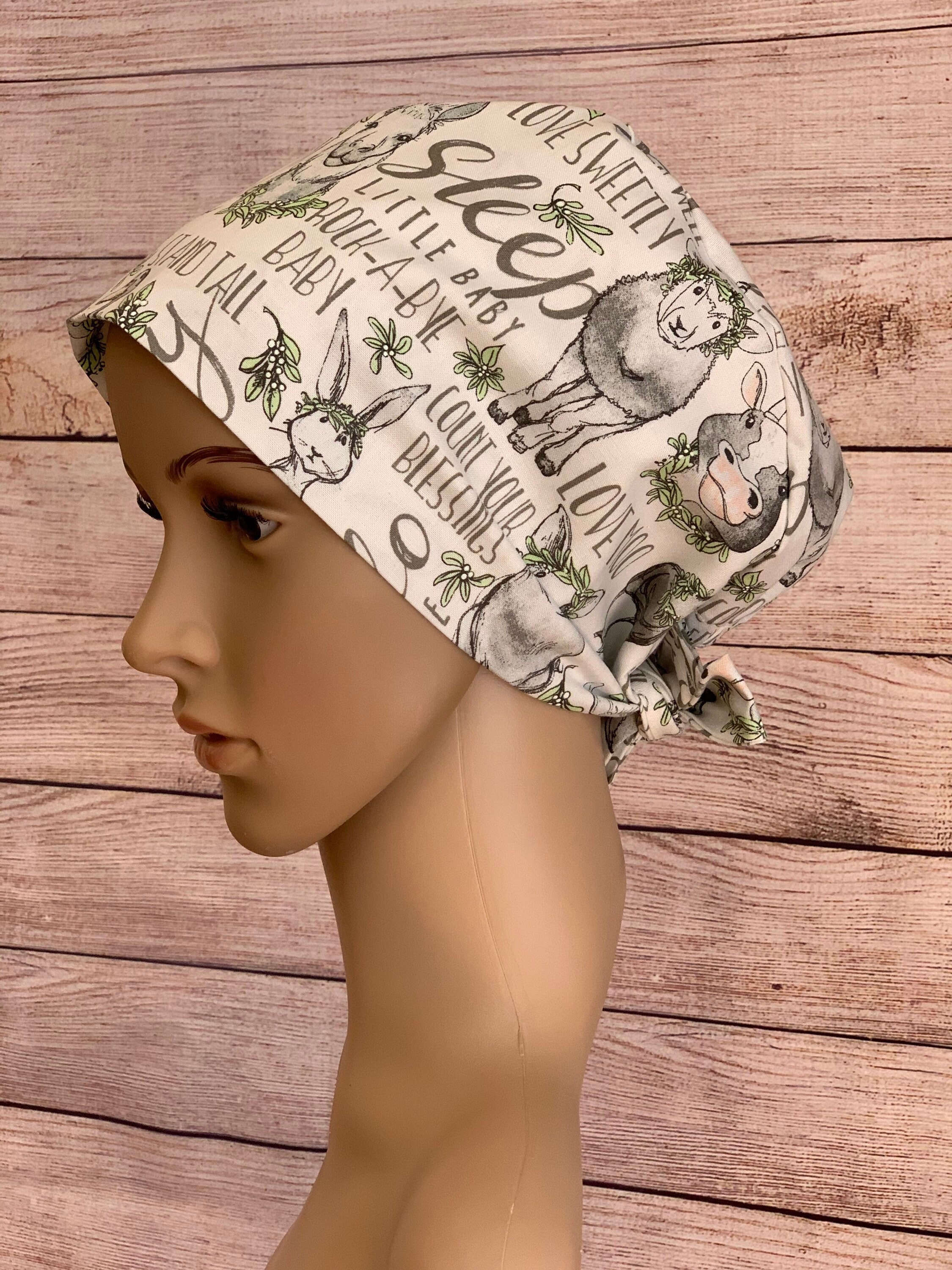 Count Your Blessings Surgical Scrub Cap Scrub Caps for