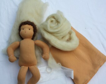 Material set for Waldorf doll 40 cm, without instructions