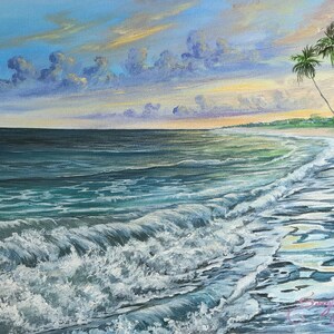 the beach