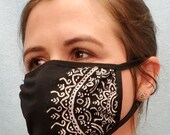 Hand Painted Mask- Henna