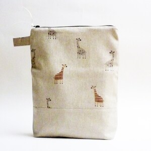 Nasstasche/Windeltasche/Wetbag Giraffe Bild 3