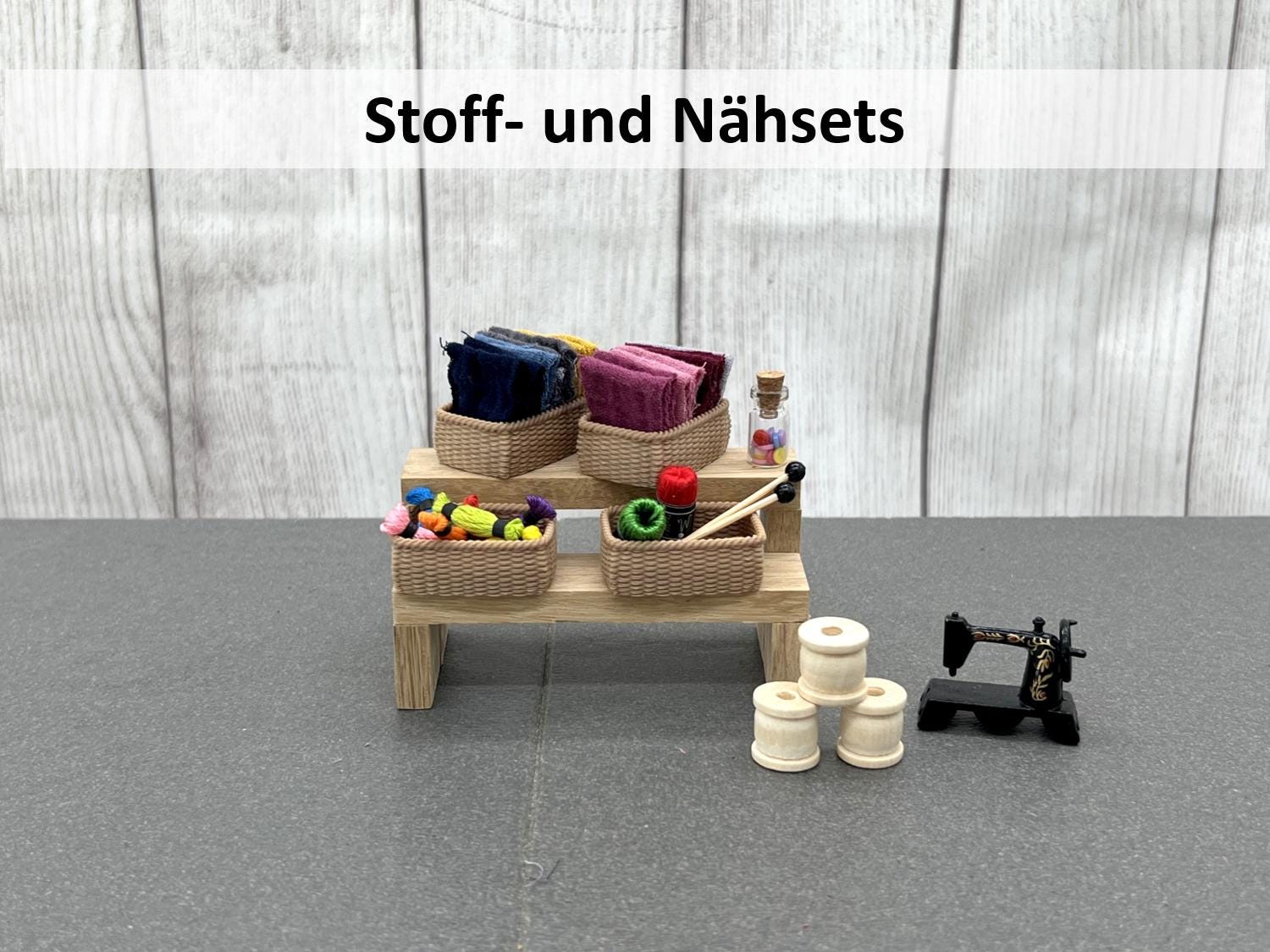 Melody Jane Puppenhaus Miniatur Nähzubehör Box | Handarbeits-Zubehör Im Maßstab 1:12
