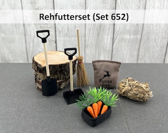 Wichtel Deer Feed (Set 652) Reindeer Feed • Wichtel Animal Feed • Wichtel Feed Bags • Sacks of Feed • Wichtel Accessories • Wichtel Stable