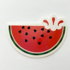 Wassermelone wasserfester Vinyl Aufkleber