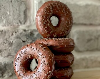 Fake Doughnut  Kitchen Decor Faux Donuts Bakery Display Glazed Donuts Fake Cake Home Staging Food Chocolate Donuts Parties Photo sessions