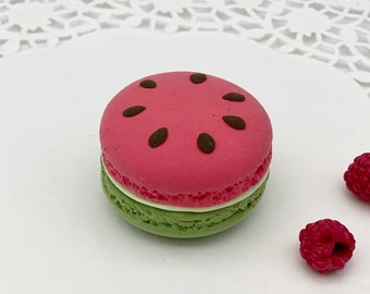 Faux Macaroon Fake Watermelon Macaroon French Desserts Fake Cookie Parties Photo Sessions Prop Kitchen Decoration Fake Food Display