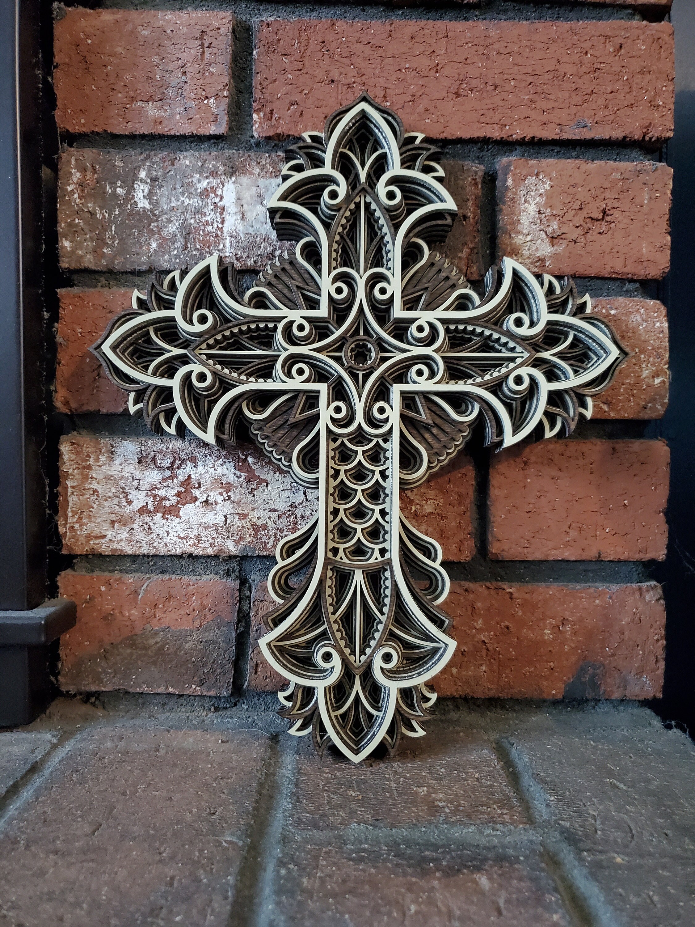Wooden Cross Wall Hanging Etsy Sweden