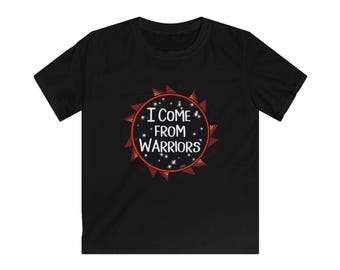 I Come From Warriors Kids Regular Fit Tee