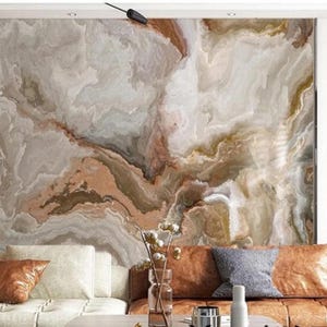 Abstract Marble Wallpaper Wall Murals Home Decor