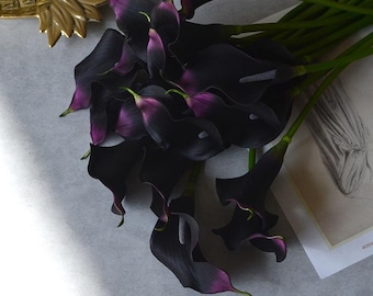 Real Touch Calla Lily Bouquet: Artificial Wedding Arrangement, 20.47 "