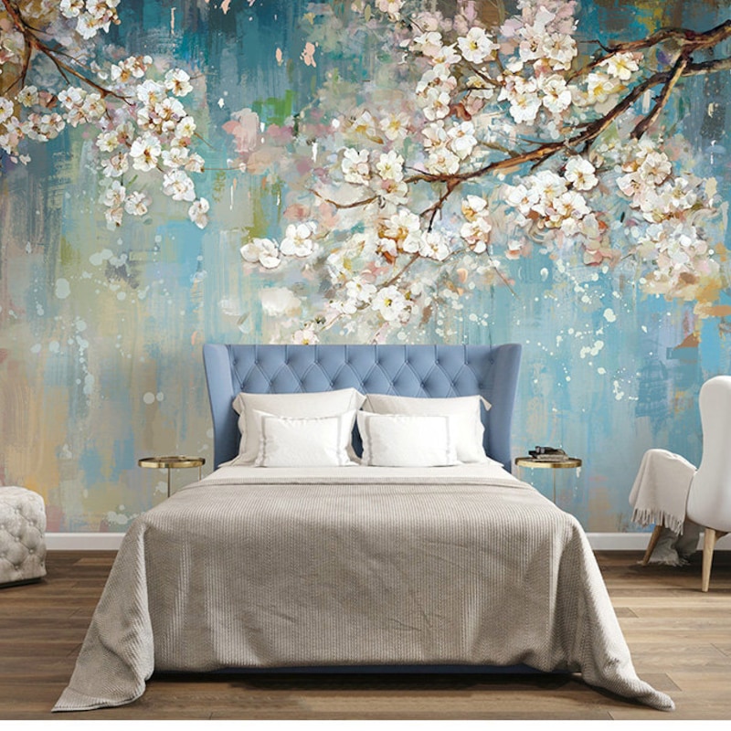 Cherry Blossom Wallpaper - Etsy
