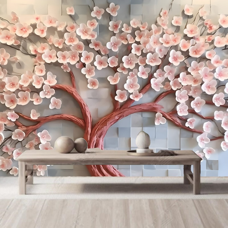 Cherry Blossom Wall Decal - Etsy