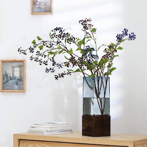 Long Stem Artificial Berries: Wedding & Holiday Decor - 35.43&quot;