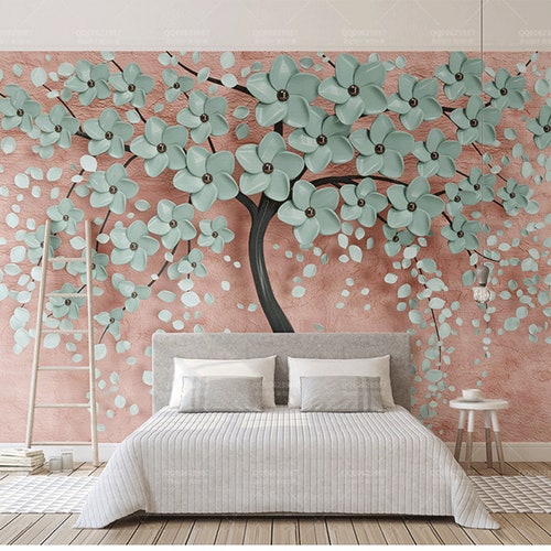 Buy Custom Creative Tree Small Flowers Wallpaper 3D TV Background Online in India - Etsy Buy Custom Creative Tree Small Flowers Wallpaper 3D TV Background Online in India - Etsy