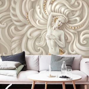 3D Naked Women Wallpaper Wall Mural Home Decor for Living Room Bedroom or Dinning Room
