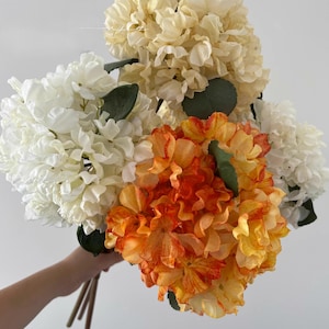 Real Touch Hydrangea Flower: DIY Wedding Home Decor