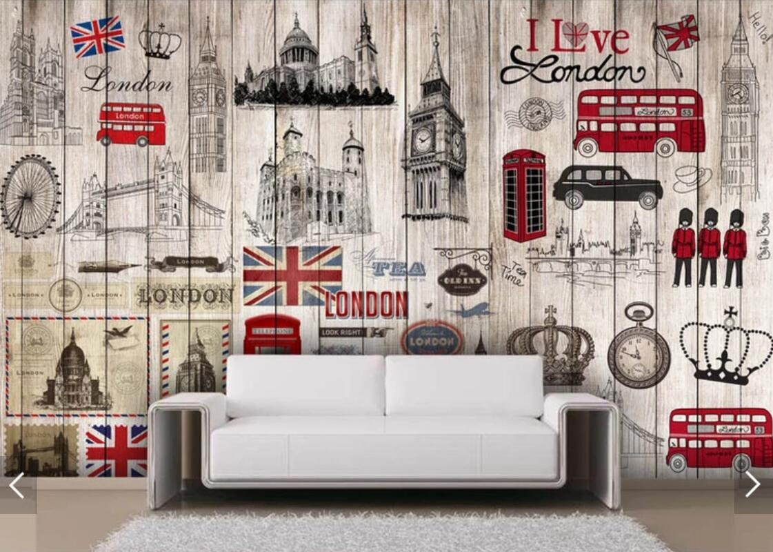 European Vintage Wood Floor UK London Wallpaper Mural Large - Etsy Australia European Vintage Wood Floor UK London Wallpaper Mural Large - Etsy Australia