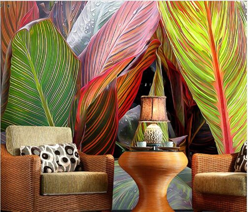 Custom Large Mural Bedroom Living Room Sofa TV Wallpaper Etsy