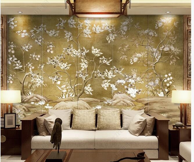 Gold White Wallpaper - Etsy Gold White Wallpaper - Etsy