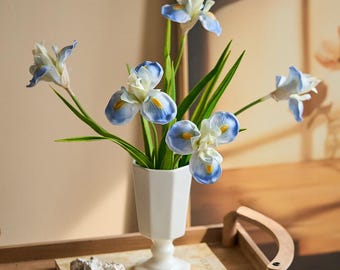 Artificial Iris Flower Stem: DIY Wedding Home Decor