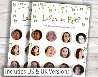Labor Or Not Labor Porn Lovin Game Woodland Animal Theme Etsy Labor Or Not Labor Porn Lovin Game Woodland Animal Theme Etsy