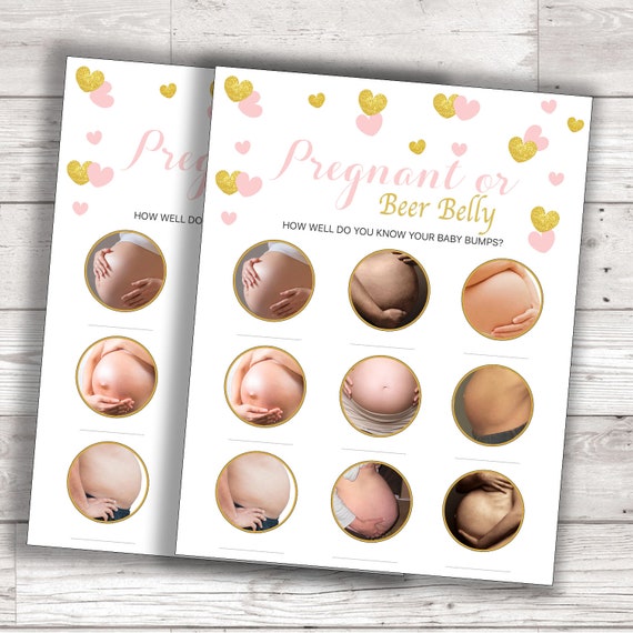 Pregnant or Beer Belly Game, Pregnant or Beer Belly Game,...