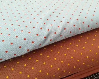 Organic jersey "Petit Dots", different colors, GOTS, design by POPPY