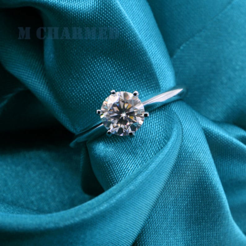 Wedding Rings Engagement Rings Open-end Rings Gift for Her Sterling Silver Rings Ceremony Rings Birthday Gifts Crystal Zircon Rings