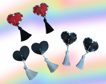 Heart  Tassel   Pasties