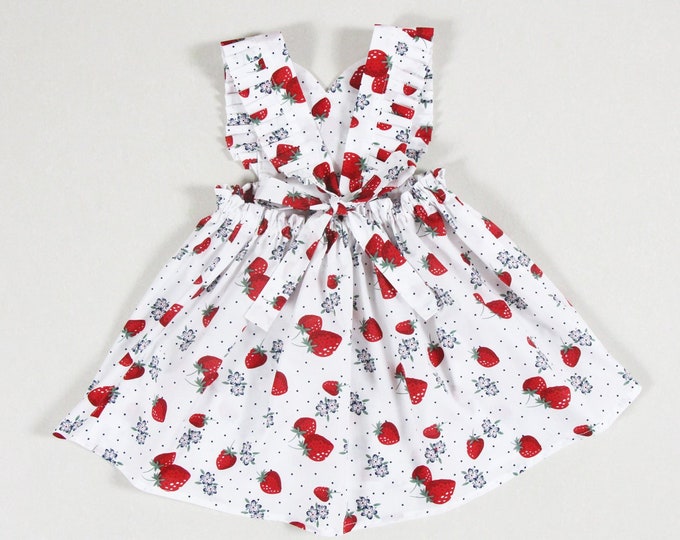 Baby Girl Valentine's Dress Red Polka Dot Baby Girl Dress Etsy