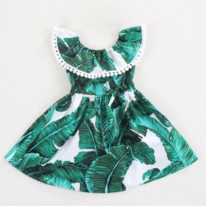 Baby girl tropical dress hotsell