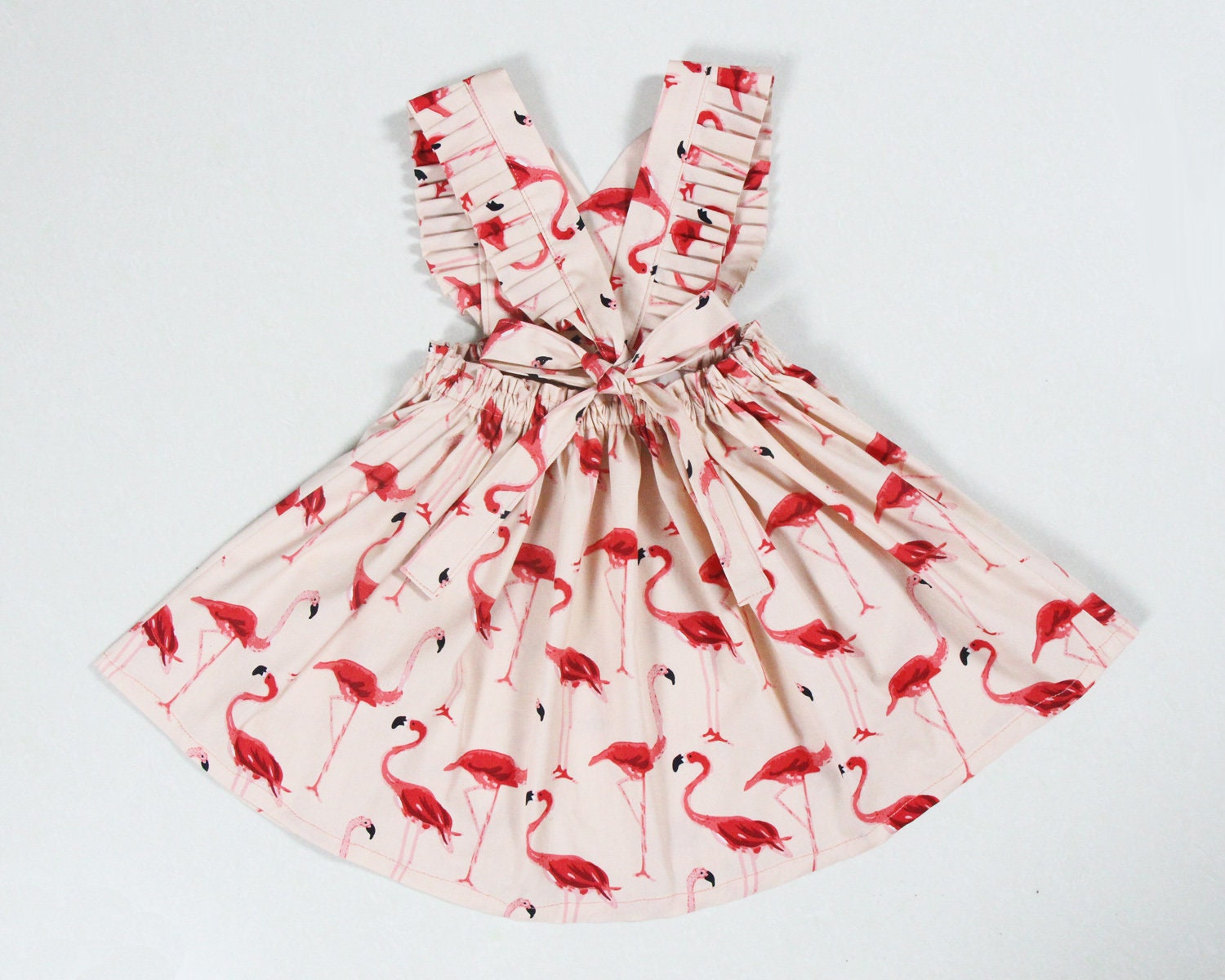 Flamingo Red Dress Little Dresses Baby Girl Dresses - Etsy