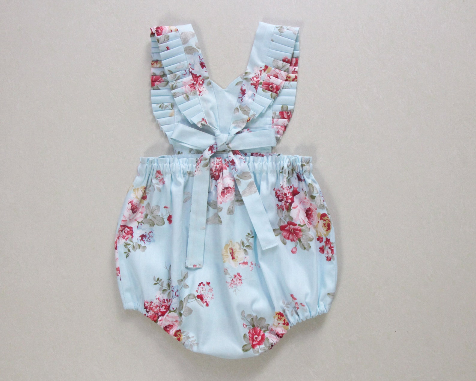 Light Blue Baby Girl Clothes Baby Girl Romper Baby Girl Etsy