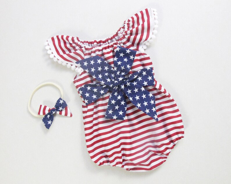 fourth of july infant girl outfits