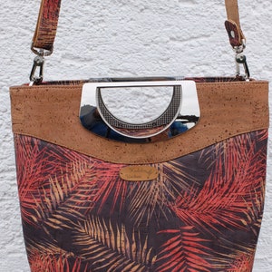 Cork shoulder bag