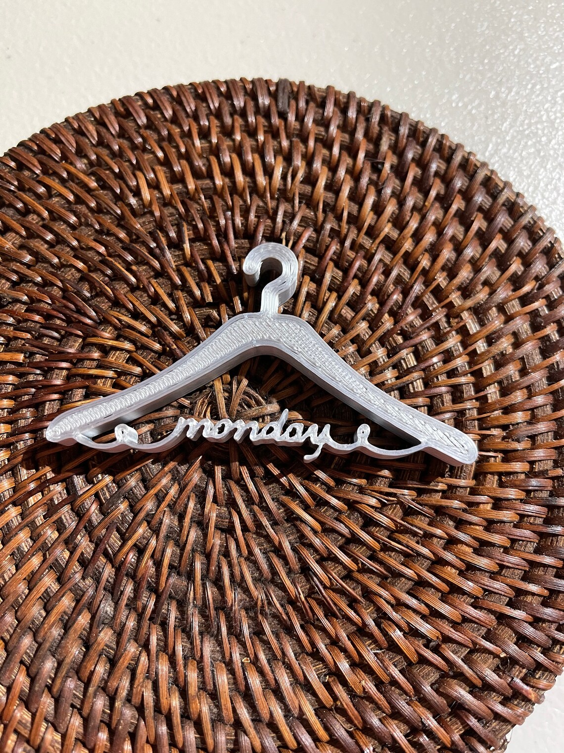 Monday Mini Hanger STL file for keychain hanger earing Etsy