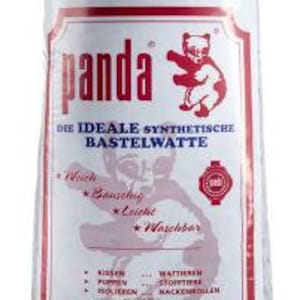 Füllwatte Panda 1kg weiß