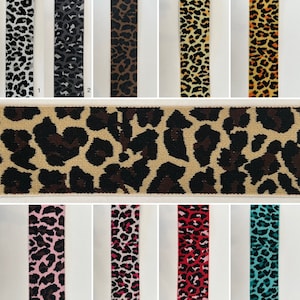 1 meter Leo elastic band, 40 mm wide in various color combinations