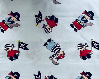 Deals Piraten Piratenstoff Jersey Pirate Adventure Organic Jersey