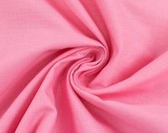 Tissu tissé Swafing chiné, rose uni, 432