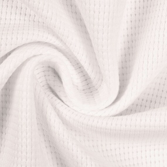 Swafing Waffeljersey Clarissa uni naturweiß, 010 - Main Image